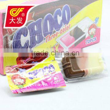 dafa three color milk strawvberry chocolate cream