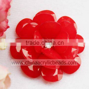 Rose Artificial Beaded Flower Big Flower Bead/Rhinestone/DIY Craft photo-5