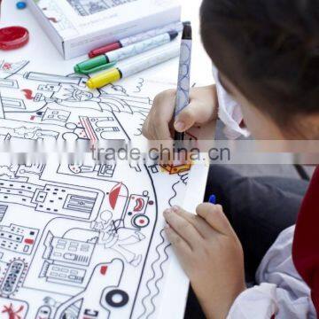 Popular Funny Silicone Drawing Table Mat Placemat