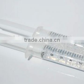 dual hydrogen peroxide teeth whitening gel, CE & MSDS certificaiton, 10ml, non peroxide whitening gel,carbamide peroxide syringe