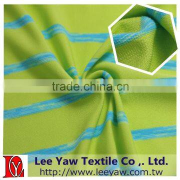 76% Polyester 20% Nylon Supplex Space Dyed 4% Spandex Jersey Fabric