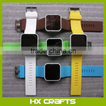 ST New Arrival Sport LED Watches Candy Color Silicone Rubber Touch Screen Digital Watches photo-6