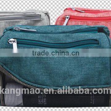 china supplier polyester cosmetic bag BSCI AUDIT