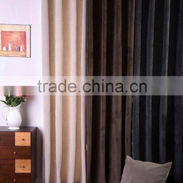 2016 Western Style Polyester Burnout Lint Curtain Luxury Curtain