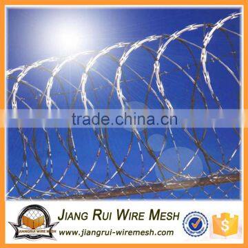 low price concertina hot dipped galvanized razor barbed wire