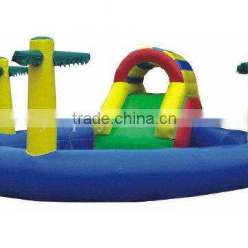 Fun Inflatable Water Slide Pool