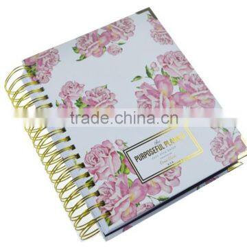 Ring Bound Hardcover Paper Printing Planner