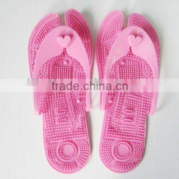 novel PVC massager slippers