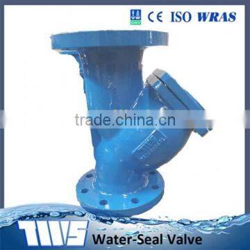 DN 200 PN 10 Cast Iron Flanged Connection Y-type Strainer