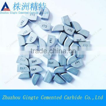 YW2 /YG6/YG8/YT14 Tungsten Carbide A315 Brazed Tips