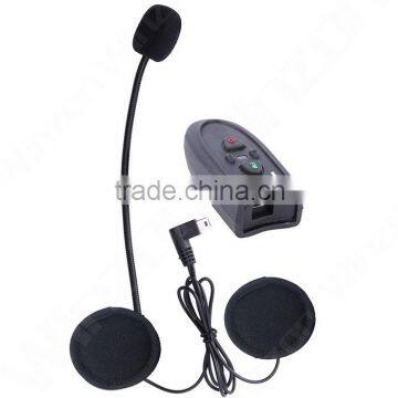 SZwinzon V1 Motorcycle Bluetooth Helmet Headset Handfree FM Radio Wireless Waterproof Headset Stereo MP3/GPS For Iphone5