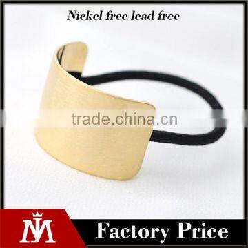 stainless steel curved hair tie pony tail holder chic hair tie handmade hair