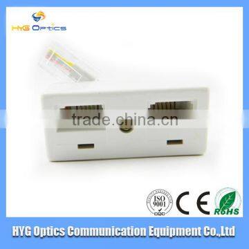 RJ45 to Dual US BT Socket Secondary Telephone Adapter