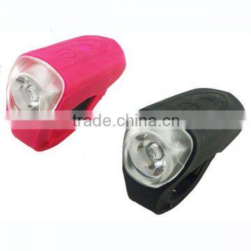 CHINA SALE ! Bicycle light led light on bike bicycles accessories Silica gel bicycle light