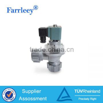 Electric pluse jet right-angle air compressor solenoid valve