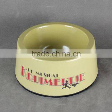 NM017 melamine pet bowl with cutomer logo