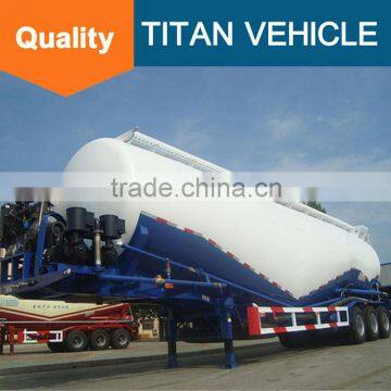CIMC 3 Axle 40m3 Silo Bulk Powder Cement Tanker Semi Trailer for Sale photo-2