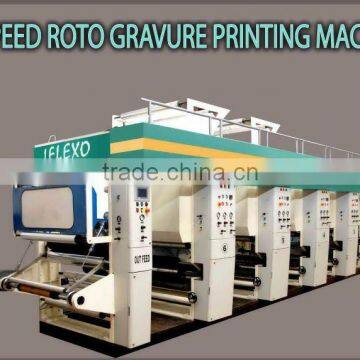 Roto Gravure 8 Colour Printing Machine