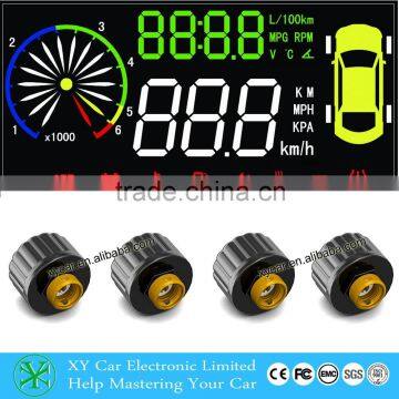 3 inch Car obd2 HUD display the speed engine water temperature voltage(XY-HUD204)