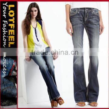 Women Boot-Cut denim Jeans pants (LOTX284)