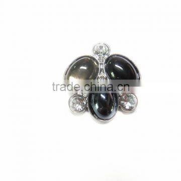 Vintage Clear Rhinestone Matching Pair Shoe Clip For Sandal
