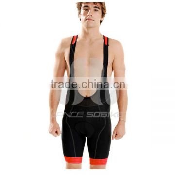 Custom cycling pants racing padded cycling bib shorts