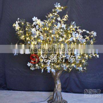 Black led maple tree garden decoration,led tree spot light