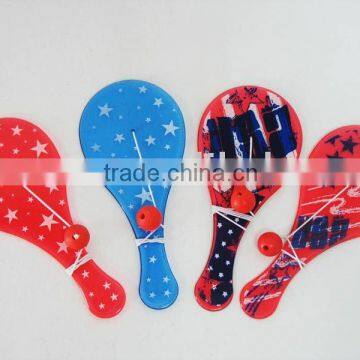 Patriotic Plastic Paddleballs