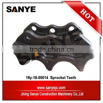 Shantui Bulldozer Sprocket Segment 16Y-18-00014 for SD16 SD13 Sprocket Tooth