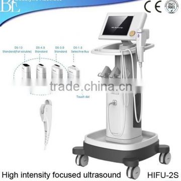 5.0-25mm New Ultrasound Technology HIFU Waist Shaping Wrinkle Removal HIFU Beauty Machine HIFU High Frequency Skin Care Machine