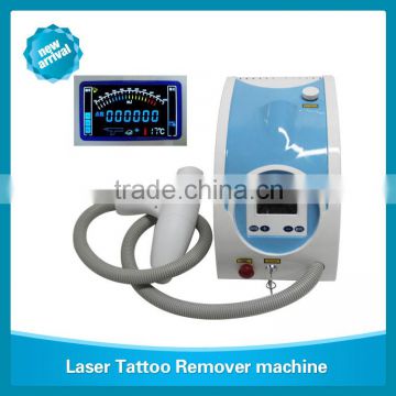 China manufacturer promotion Top selling new advanced toplaser portable nd q switch yag laser permanent tatoo removal victory-2