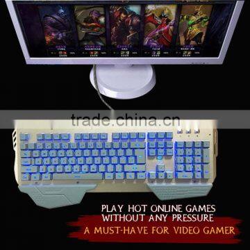 Hot Sales Ergonomic Multimedia Wired Standard Led Game Keyboard/qwerty/fingerboard photo-3