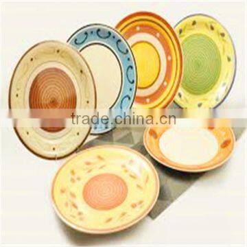 stoneware dessert plates