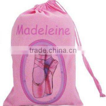 promotional drawstring shoe Bag 190t polyester bag