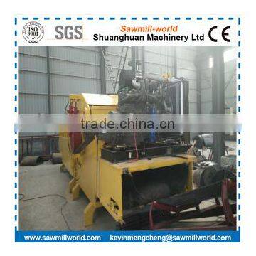 210 HP Diesel Powered Heavy Duty Mobile Wood Pallet Crusher Machine