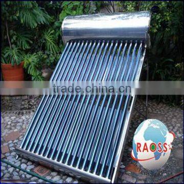 solar powered water trough heater