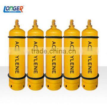 dissolved acetylene empty gas bottle