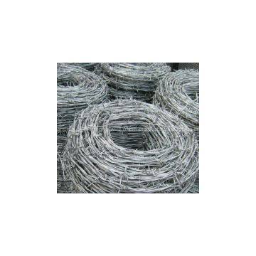 14 gauge galvanized barbed wire cheap barbed wire plastic barbed wire factory in Anping high quality