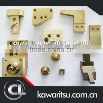 High standard lathe fabrication/brass cnc machining parts