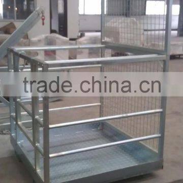 working platform in forklift loaders mounting platform