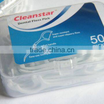 factory in China Bulk Y shape dental floss Pick