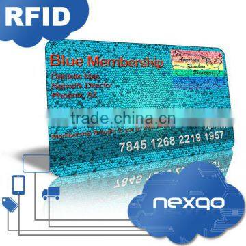 CR80 Size Customized Printable Magnetic Stripe PVC Membership Card photo-2