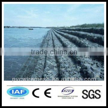 alibaba China wholesale CE&ISO certificated galvanized river bank protect gabion basket(pro manufacturer)