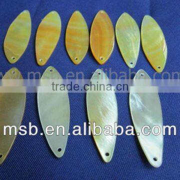 NEW natural colorful mother of pearl shell fishing spoon lures