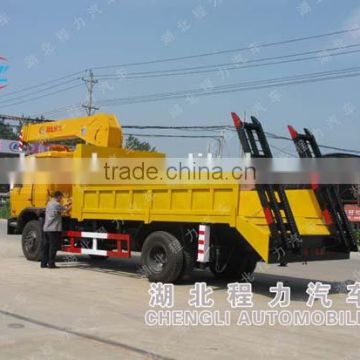 Auman 6 ton truck mounted hydraulic crane