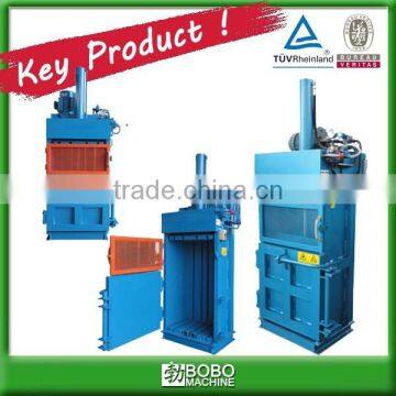 Carton paper baling press