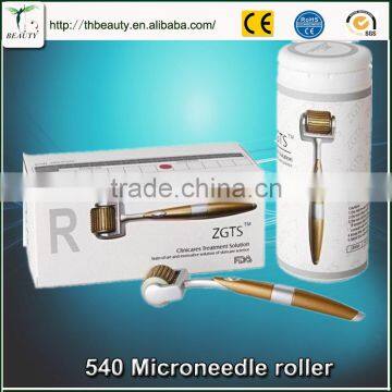 CE 192 needles Titanium 1.0mm microneedle derma skin rollers dermaroller korea microneedle machine