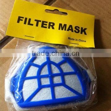 Plastic Dust Mask/Filter Mask Blue Colour