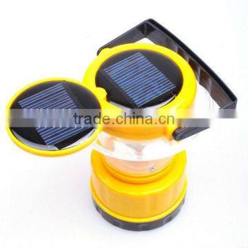 Portable Solar Panel Camping LED Light Lamp for Ebay Sale