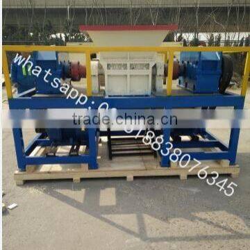 Recycled Type Wood Coconut Shell Paper Double Shaft Shredder Machine photo-2